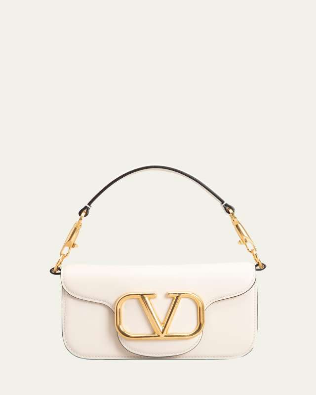 Loco Small VLOGO Calfskin Shoulder Bag